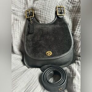 Vintage coach saddle bag,Berkeley